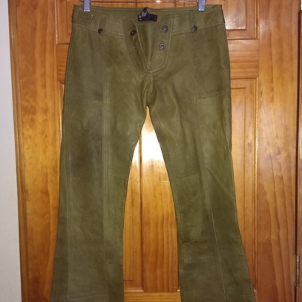 Diesel leather pantsb